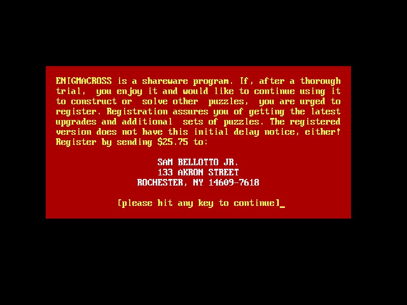 Enigmacross