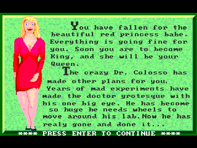 Escape from Dr. Colosso